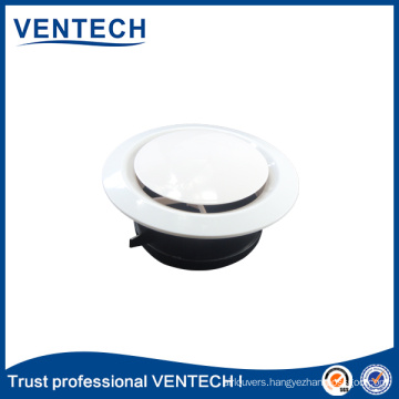 HVAC Systems Ventilation Air Diffuser ABS Supply Air Disc Valve